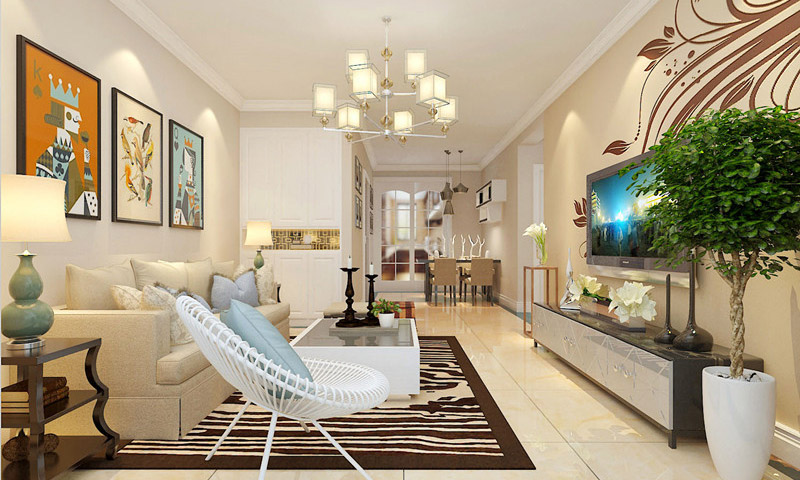 昌茂城邦簡(jiǎn)約裝修