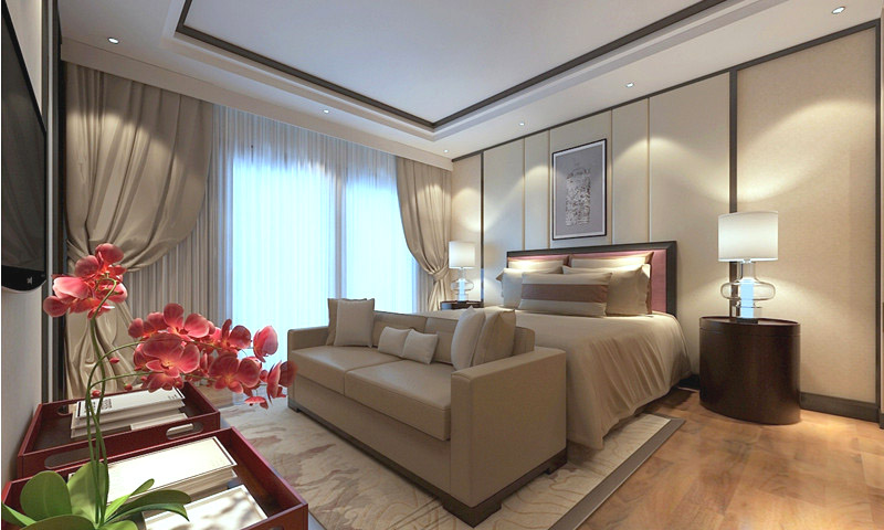 椰海新城新中式風格